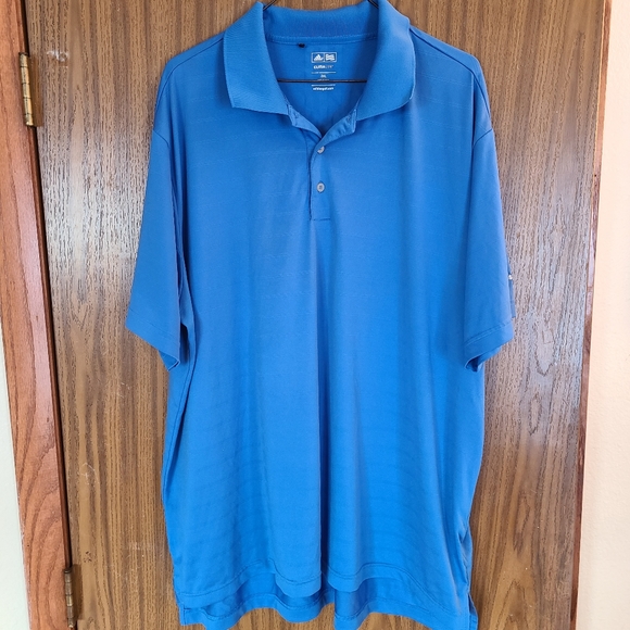 Adidas Climalite Light Blue Golf Polo in Size 2XL - Picture 2 of 4